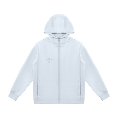 Unisex Regular Fit Full Zip Hoodie