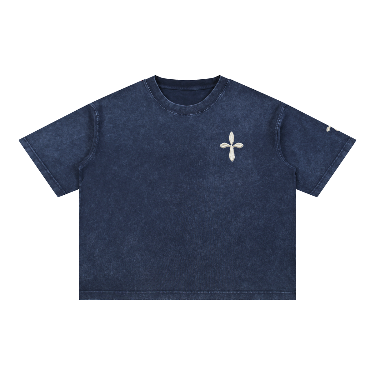 Mineral Wash Boxy Cotton T-Shirt