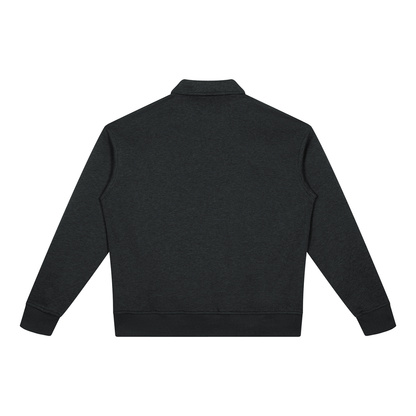 Boxy Quarter-Zip Sweatshirt