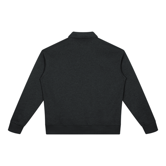 Boxy Quarter-Zip Sweatshirt